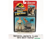 "Jaws" Jackson Jurassic Park Dino Trackers 1993 Kenner Figure NEW MOSC SEALED