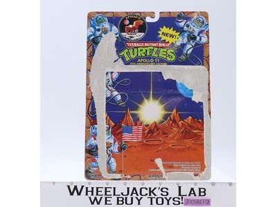Retro Rocket Raphael Cardback Apollo 11 Teenage Mutant Ninja Turtles 1994 TMNT