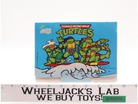 Stickers & Album Mello Smello 1989 Teenage Mutant Ninja Turtles TMNT Vintage