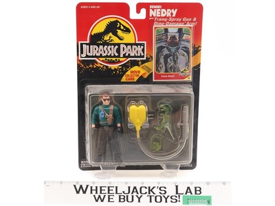 Dennis Nedry Jurassic Park Series 1 1993 Kenner Action Figure NEW MOSC SEALED