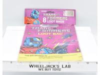 8 Loot Party Goody Bags NEW Hasbro 1984 G1 Transformers Vintage