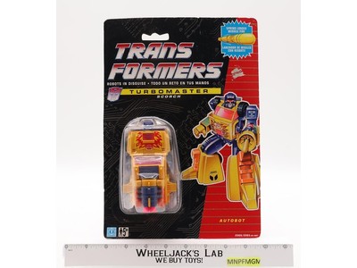 Scorch Turbomaster G2 Transformers EUROPEAN 1991 Hasbro Figure NEW SEALED