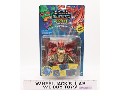 Raphael W/ Phoenix Spirit TMNT Metal Mutants 1995 Playmates NEW SEALED