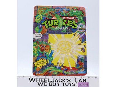 Scale Tail Cardback 5th Anniversary 1992 Teenage Mutant Ninja Turtles TMNT