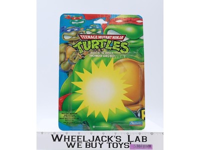 Rock 'N Roll Mondo Gecko Cardback 1992 Teenage Mutant Ninja Turtles TMNT