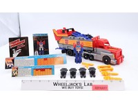 Optimus Prime Armored Convoy Action Masters 100% Complete G1 Transformers