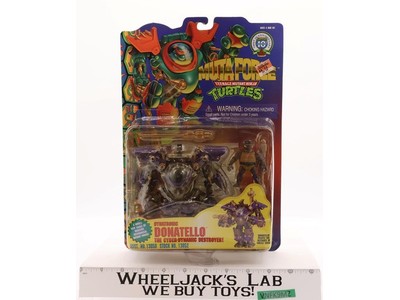 Dynatronic Donatello TMNT Muta Force 1996 Playmates Action Figure NEW SEALED