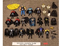 Lot of 15 Batman DC Comic 1990s Kenner Action Figures And Accessories