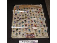 Battle Beasts Checklist Poster 29x23 1987 Vintage RARE Hasbro Action Figure
