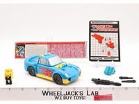 Nightbeat 100% Complete 1988 Vintage G1 Transformers Porsche 959 Action Figure