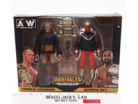 Frankie Kazarian Scorpio Sky AEW All Elite Wrestling Unrivaled Jazwares NEW MISB