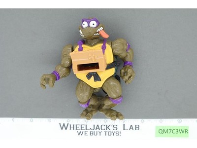 Pizza Tossin' Don Teenage Mutant Ninja Turtles 1994 Playmates Vintage Figure