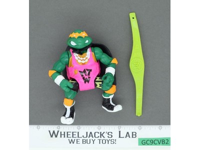 Shell Slammin' Mike Teenage Mutant Ninja Turtles TMNT 1991 Vintage Playmates