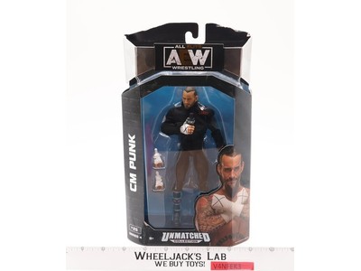 #25 CM Punk AEW All Elite Wrestling Unmatched Collection Jazwares NEW SEALED