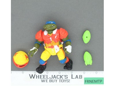 T.D. Tossin' Leo Teenage Mutant Ninja Turtles TMNT 1991 Playmates Vintage Figure