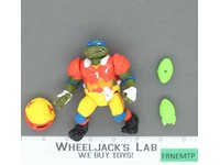 T.D. Tossin' Leo Teenage Mutant Ninja Turtles TMNT 1991 Playmates Vintage Figure