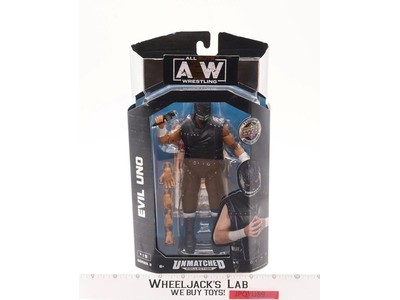 #19 Evil Uno AEW All Elite Wrestling Unmatched Collection Jazwares NEW SEALED