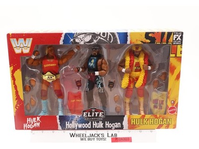Hulk Hogan 3-Pack WWE Wrestling Elite Collection 40th Anniv. Mattel NEW SEALED