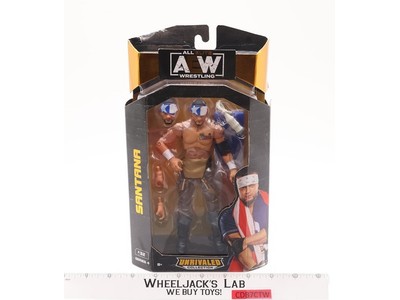 #32 Santana AEW All Elite Wrestling Unrivaled Collection Jazwares NEW SEALED