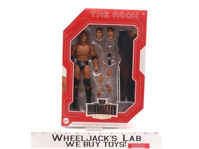 The Rock WWE Wrestling Ultimate Edition 2023 Mattel Action Figure NEW SEALED