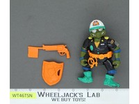 Make My Day Leo Teenage Mutant Ninja Turtle TMNT 1991 Playmates Vintage Figure