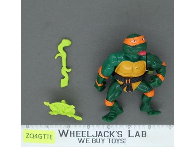 Rock N Roll Michaelangelo Wacky Action Original Ninja Turtles TMNT 1989 Vintage