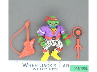 Heavy Metal Raph Teenage Mutant Ninja Turtles TMNT 1991 Playmates Action Figure