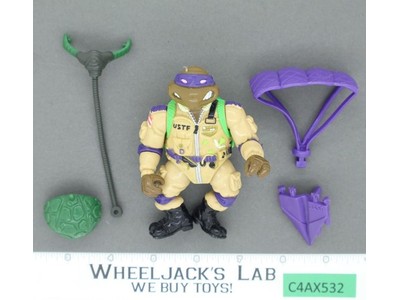 Pro Pilot Don Military Teenage Mutant Ninja Turtles 1991 TMNT Playmates Figure