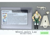 Super Trooper V1 RED CARD BACK Complete G.I. Joe 1988 Hasbro Vintage Figure