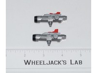 Swoop Missile Launchers Pair 1985 Vintage Hasbro G1 Transformers Action Figure