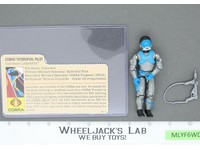 Lampreys V1 RED CARDBACK 100% Complete G.I. Joe 1985 Hasbro Vintage Figure
