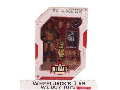 The Rock WWE Wrestling Ultimate Edition 2021 Mattel Action Figure NEW SEALED