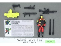 Crimson Guard Commander V1 Complete G.I. Joe 1993 Hasbro Vintage Action Figure