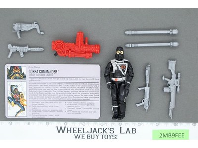 Cobra Commander V6 100% Complete 1993 G.I. Joe Hasbro Vintage Action Figure