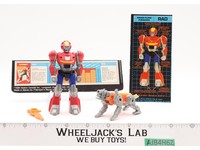 Action Masters Rad W/Lionizer 100% Complete 1990 G1 Transformers Vintage Figure