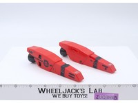 Jetfire Booster Rocket Pair STICKERED Armor Set 1985 G1 Transformers Figure