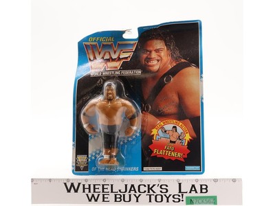 Fatu of the Head Shrinkers WWF Wrestling 1993 Hasbro Action Figure NEW SEALED