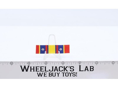 G.I. Joe Sierra Gordo Campaign Battle Ribbon Medal 1987 Hasbro Vintage Figure