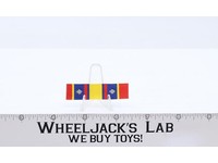 G.I. Joe Sierra Gordo Campaign Battle Ribbon Medal 1987 Hasbro Vintage Figure