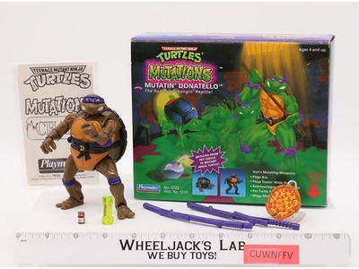 Mutatin' Donatello 100% Complete TMNT Mutations 1992 Playmates Action Figure