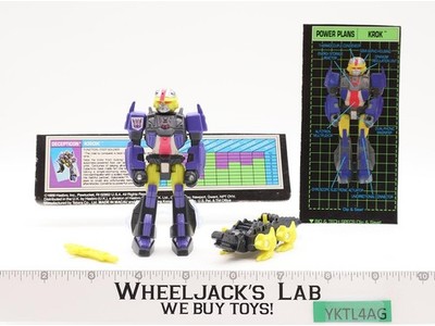 Action Masters Krok 100% Complete 1990 G1 Transformers Vintage Action Figure