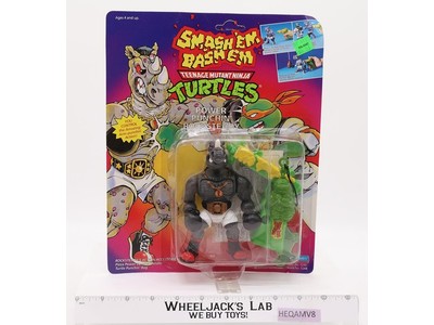 Power Punchin' Rocksteady Teenage Mutant Ninja Turtles TMNT 1992 Playmates NEW