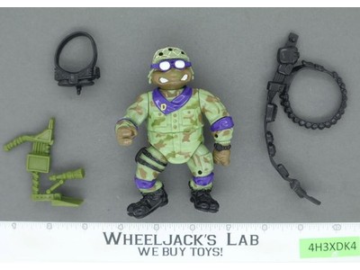 Delta Team Don Teenage Mutant Ninja Turtle TMNT 1992 Playmates Action Figure