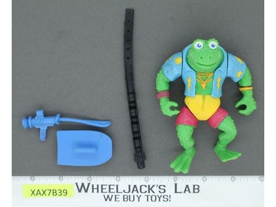 Genghis Frog Teenage Mutant Ninja Turtles TMNT 1989 Playmates Vintage Figure