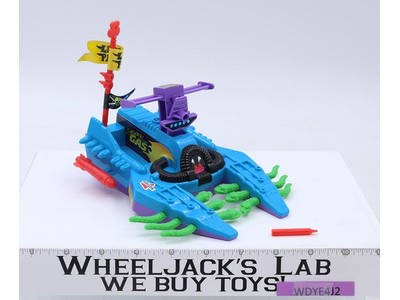 Footski Leech Patrol Vehicle 100% Complete TMNT 1989 Playmates Vintage