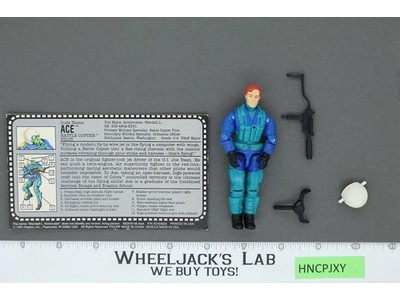 Ace Battle Copter Pilot V2 GI Joe 1992 Vintage Hasbro Action Figure
