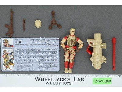 Duke V3 100% Complete G.I. Joe 1992 Hasbro Vintage Action Figure