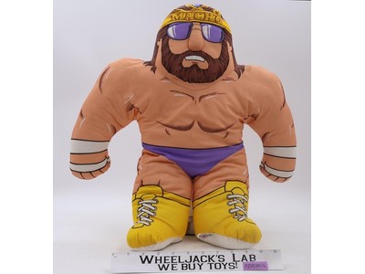 Macho Man Randy Savage Wrestling Buddies 22" WWF WWE Wrestling 1990 Tonka