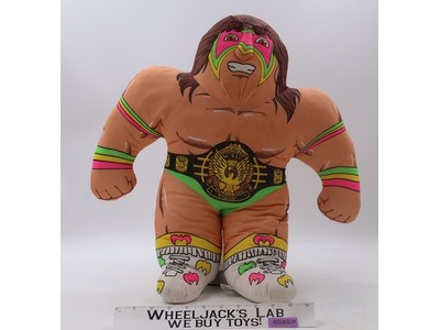 Ultimate Warrior Wrestling Buddies 22" WWF WWE Wrestling Tonka 1990 Vintage