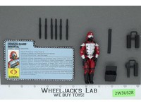 Crimson Guard Immortal V1 100% Complete G.I. Joe 1991 Hasbro Vintage Figure